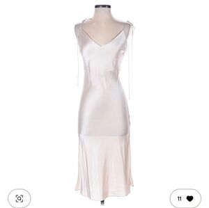 Elegant Maggie Wu 100% Genuine Silk Dress